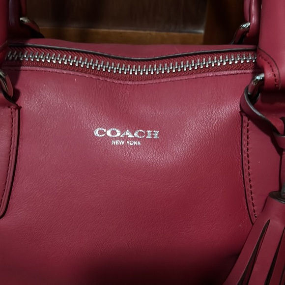 Coach Legacy Molly East/West Leather Tote Shoulder Bag - Picture 2 of 15